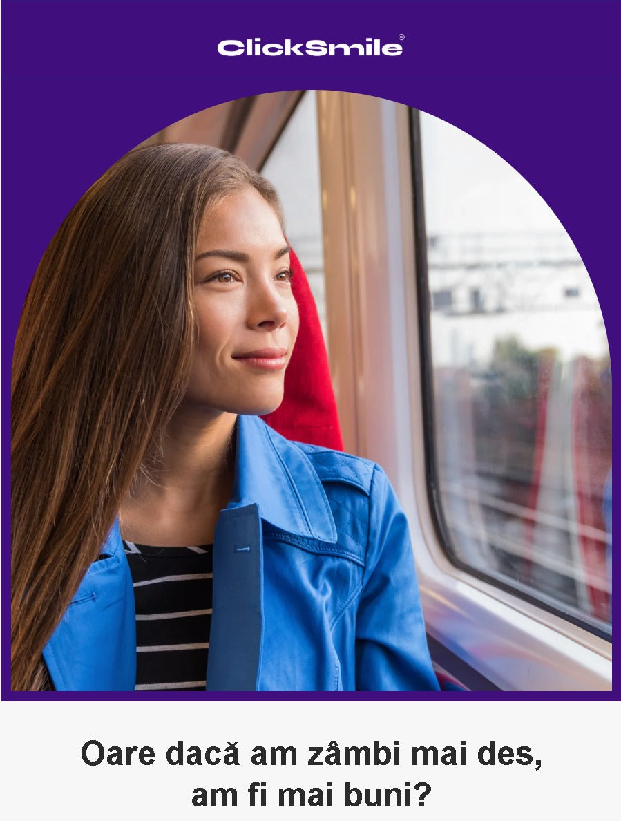 Nu mi-a zis nimic... doar mi-a zâmbit. Și mi-a schimbat ziua.